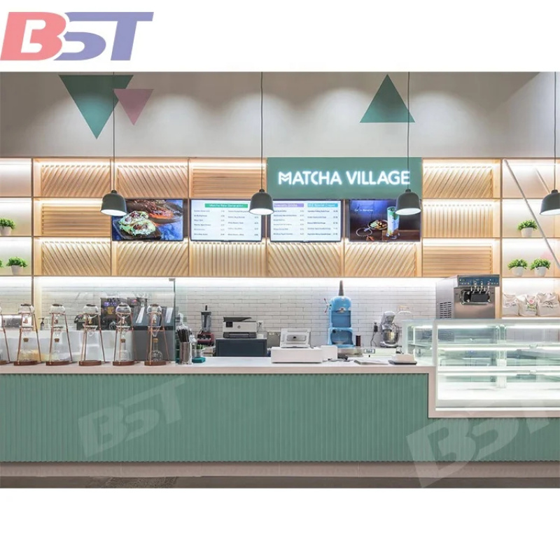 custom.Customized Mall Fast Fo - Coffee Tea Kiosk 评论和价格