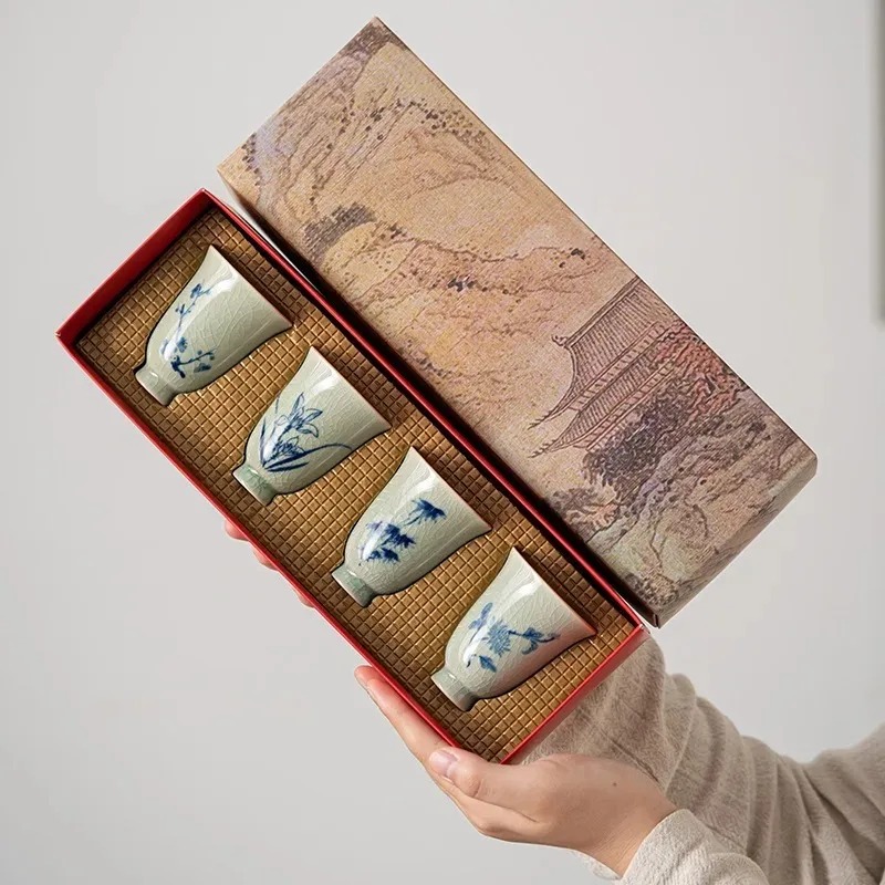 Unique Chinese Four Noble Plan - Coffee Tea Organizer 评论和价格