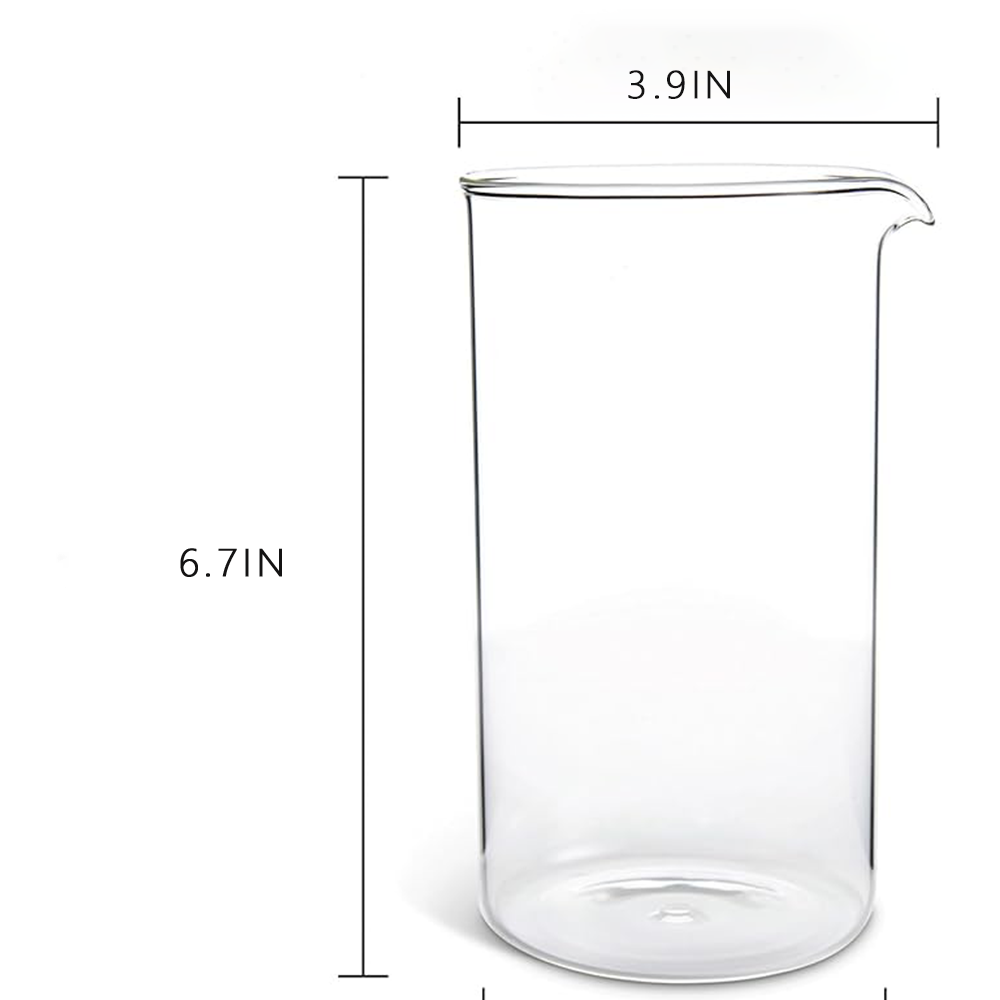 Borosilicate 3.3 Glass Univers - Coffee Tea Replacement 评论和价格