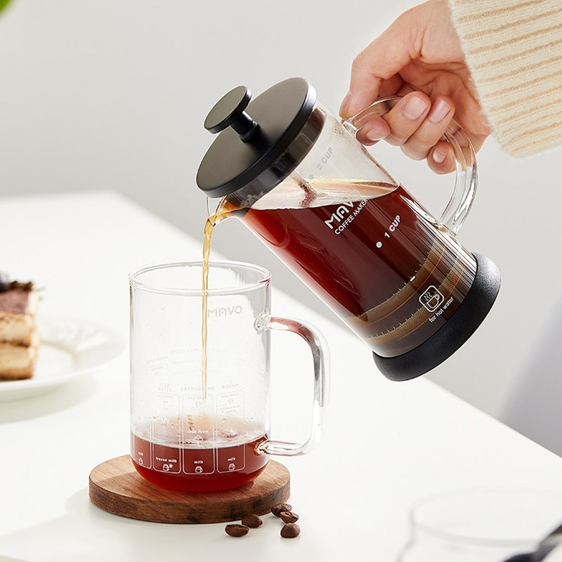 MAVO French Press Coffee Maker - Coffee Tea Home 评论和价格