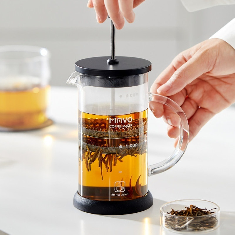 MAVO French Press Coffee Maker - Coffee Tea Home 评论和价格
