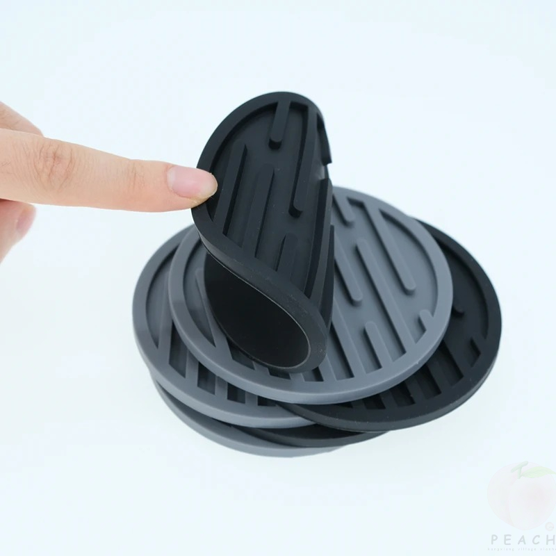10cm Silicone Coasters Round H - Coffee And Tea Bar 评论和价格