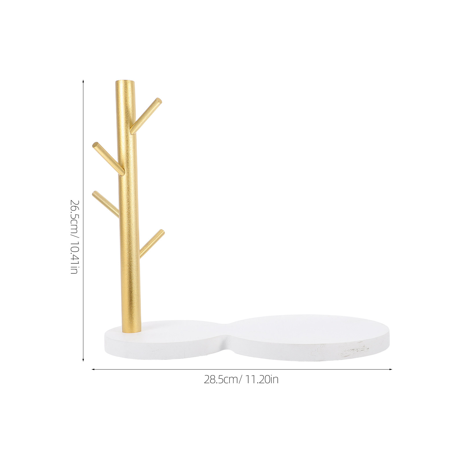 Wooden Tea Cup Storage Rack Ea - Coffee Tea Mugs 评论和价格