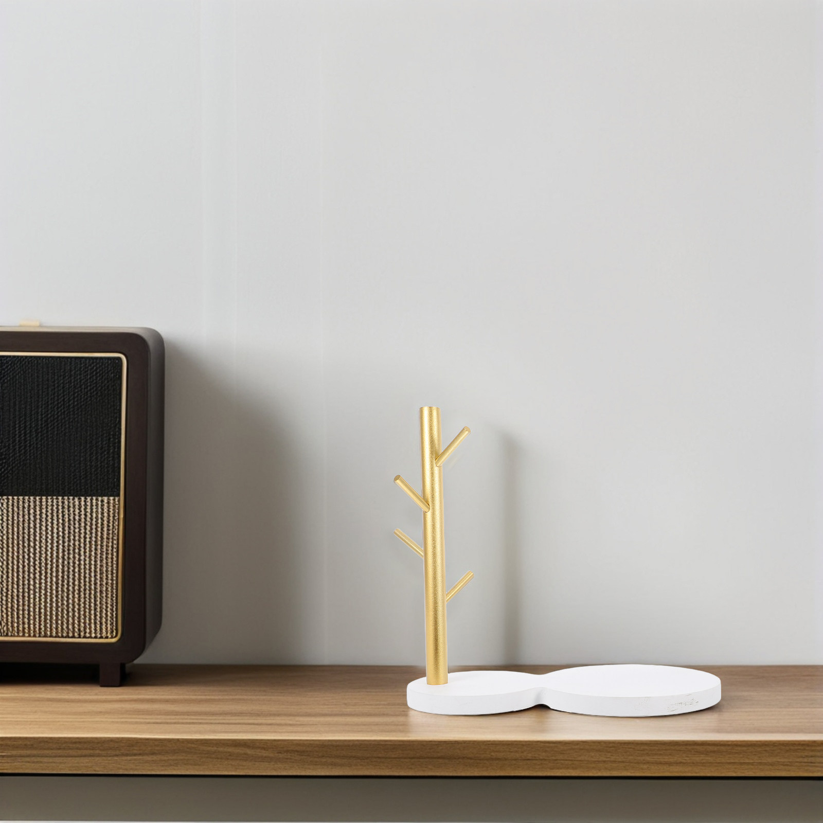 Wooden Tea Cup Storage Rack Ea - Coffee Tea Mugs 评论和价格