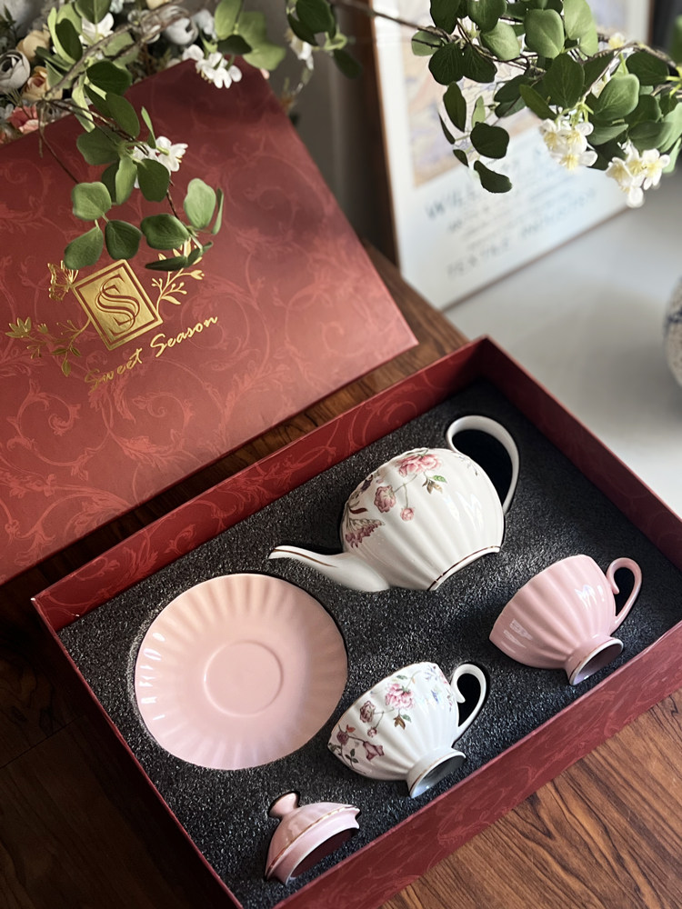 Coffee Cup Set Simple European - Coffee Tea Gift Set 评论和价格