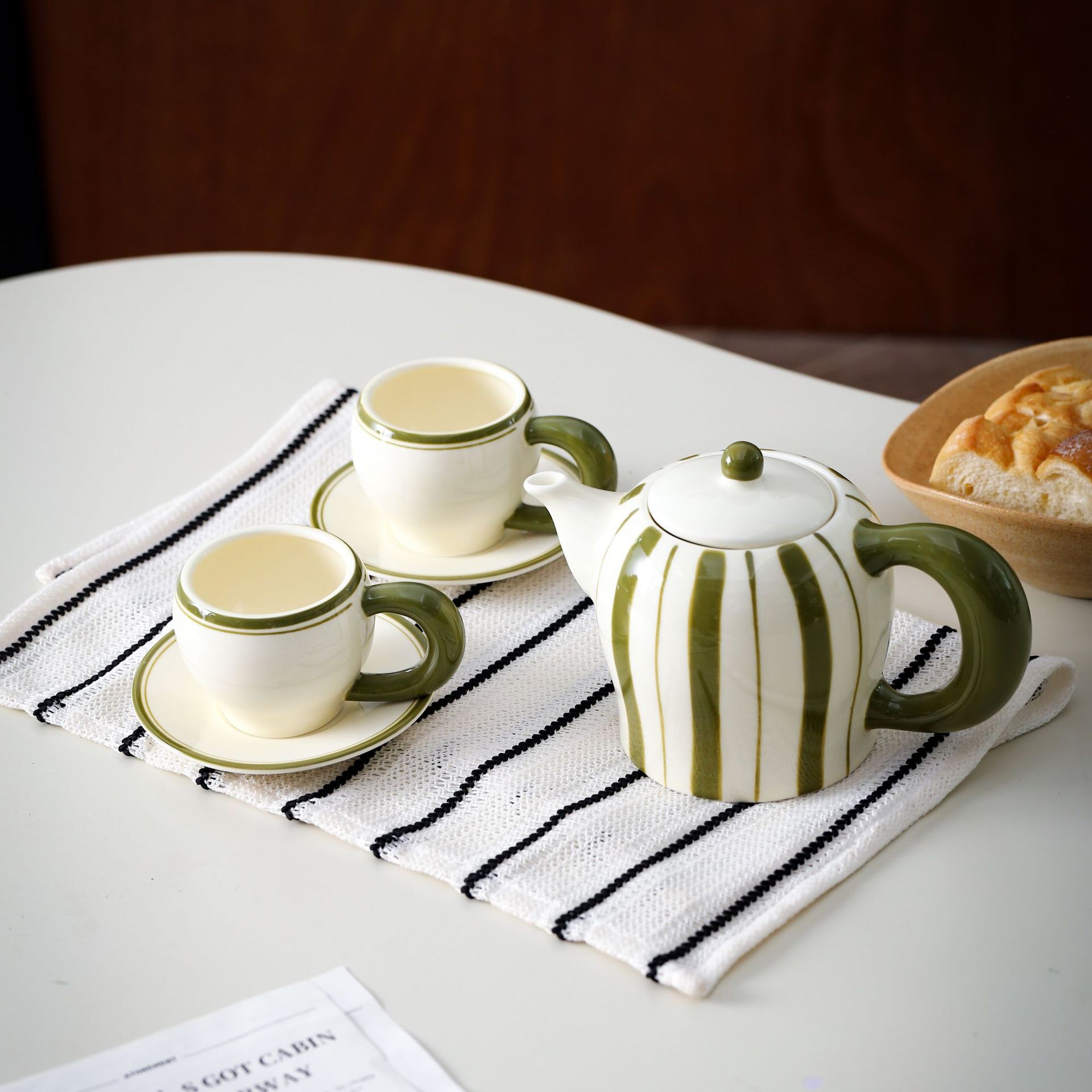 Vintage Ceramic Coffee Cup Sau - Coffee Tea Gift Set 评论和价格