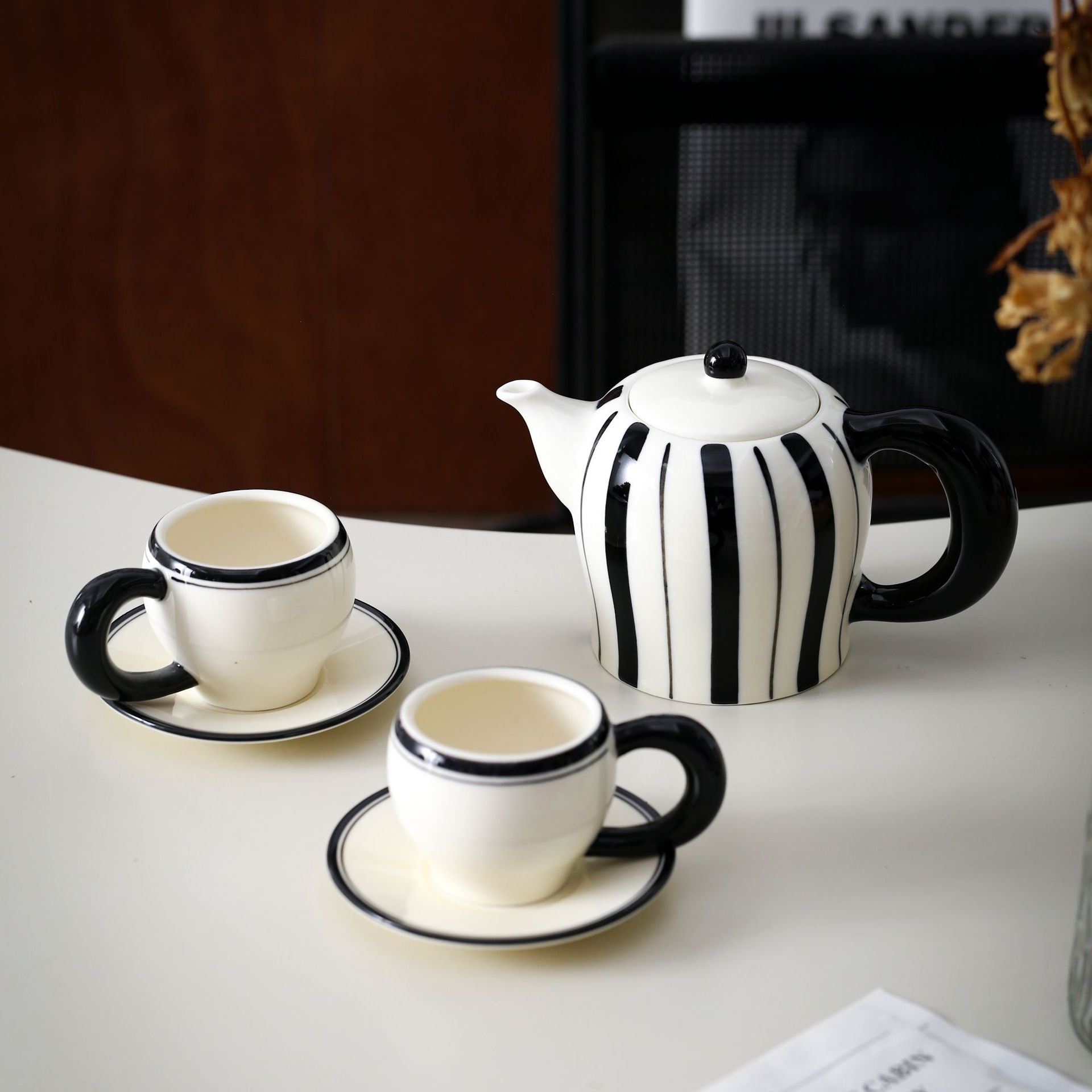 Vintage Ceramic Coffee Cup Sau - Coffee Tea Gift Set 评论和价格