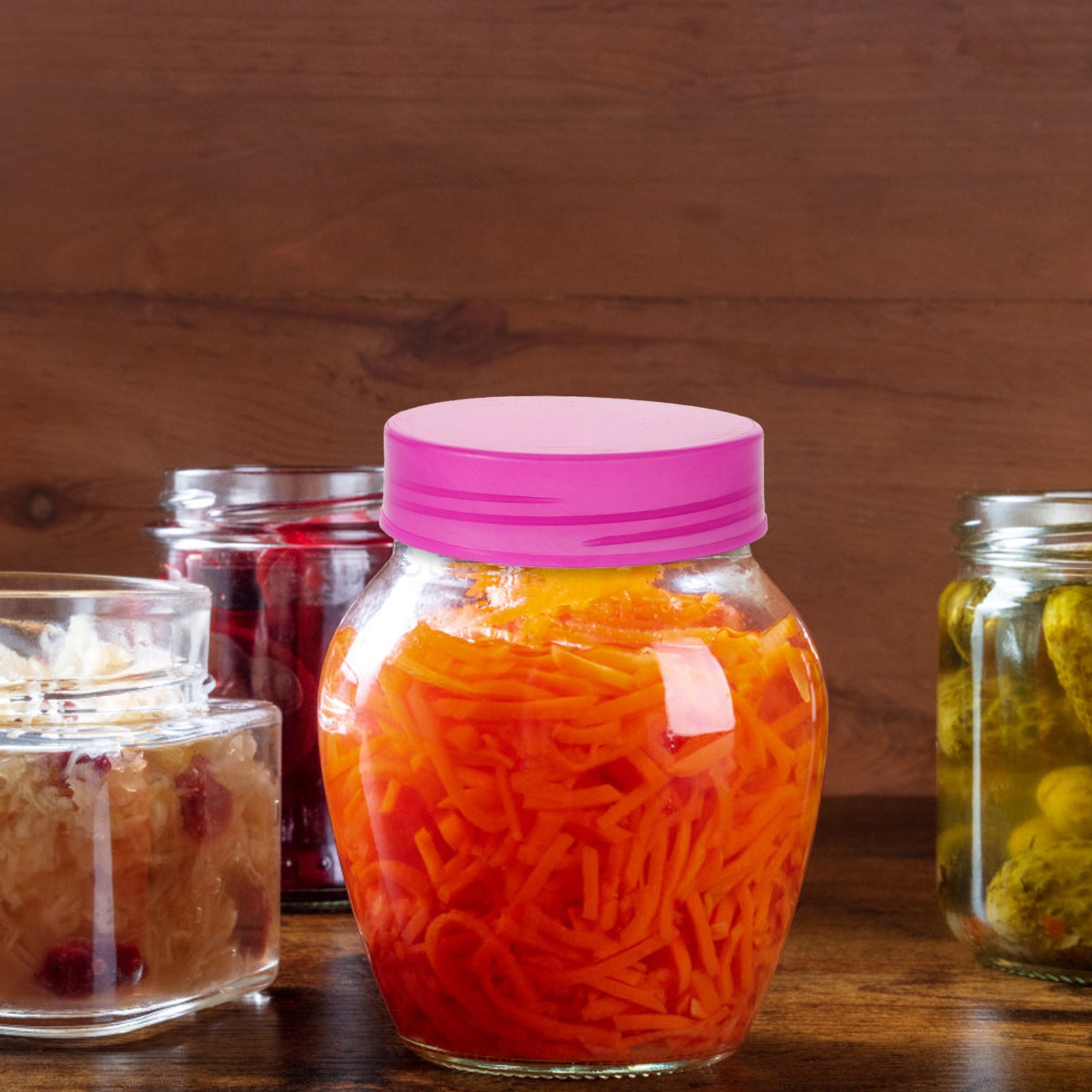Reusable Plastic Jar Lid Round - Coffee Tea Replacement 评论和价格