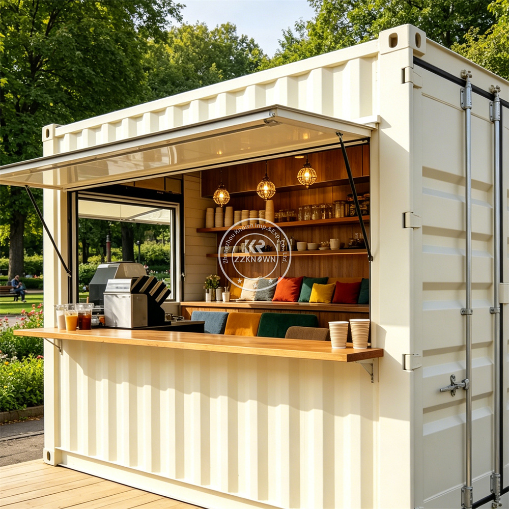 Mobile Kitchen Container Trail - Coffee Tea Kiosk 评论和价格