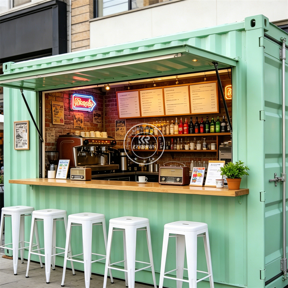 Mobile Kitchen Container Trail - Coffee Tea Kiosk 评论和价格