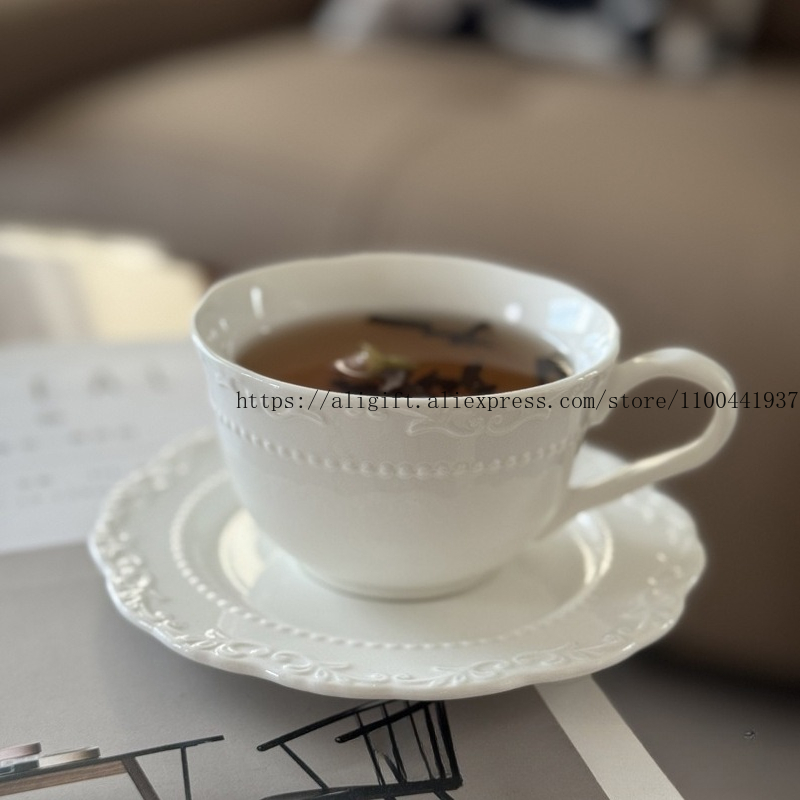French Light Luxury Embossed F - Coffee Tea Game 评论和价格