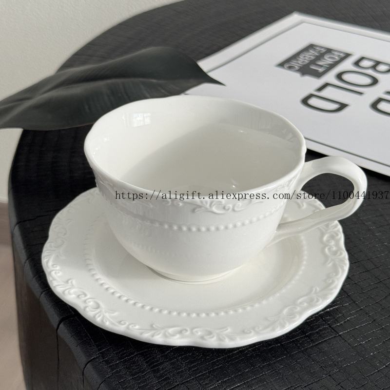 French Light Luxury Embossed F - Coffee Tea Game 评论和价格