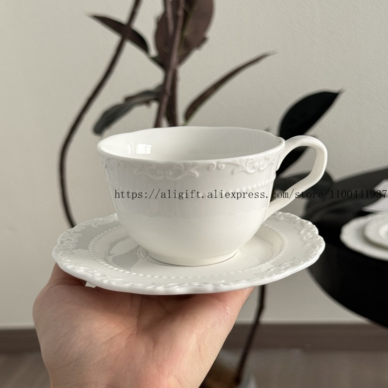 French Light Luxury Embossed F - Coffee Tea Game 评论和价格