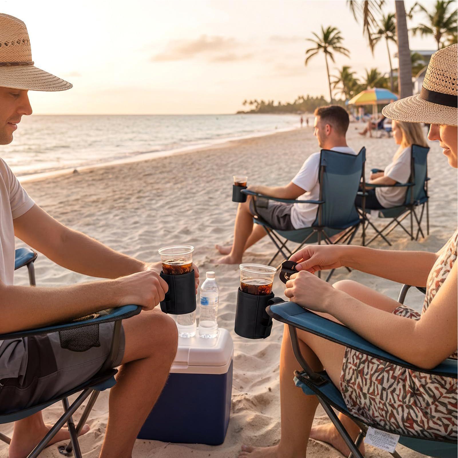 Beach Chair Cup Holder 600d Ox - Coffee Tea Mugs 评论和价格