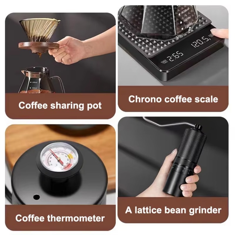 10pcs Travel Coffee Set Manual - Coffee Tea Gift Set 评论和价格