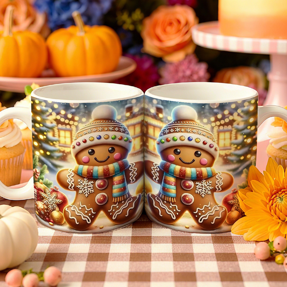 1pc Christmas Gingerbread for  - Coffee Tea Festival 评论和价格