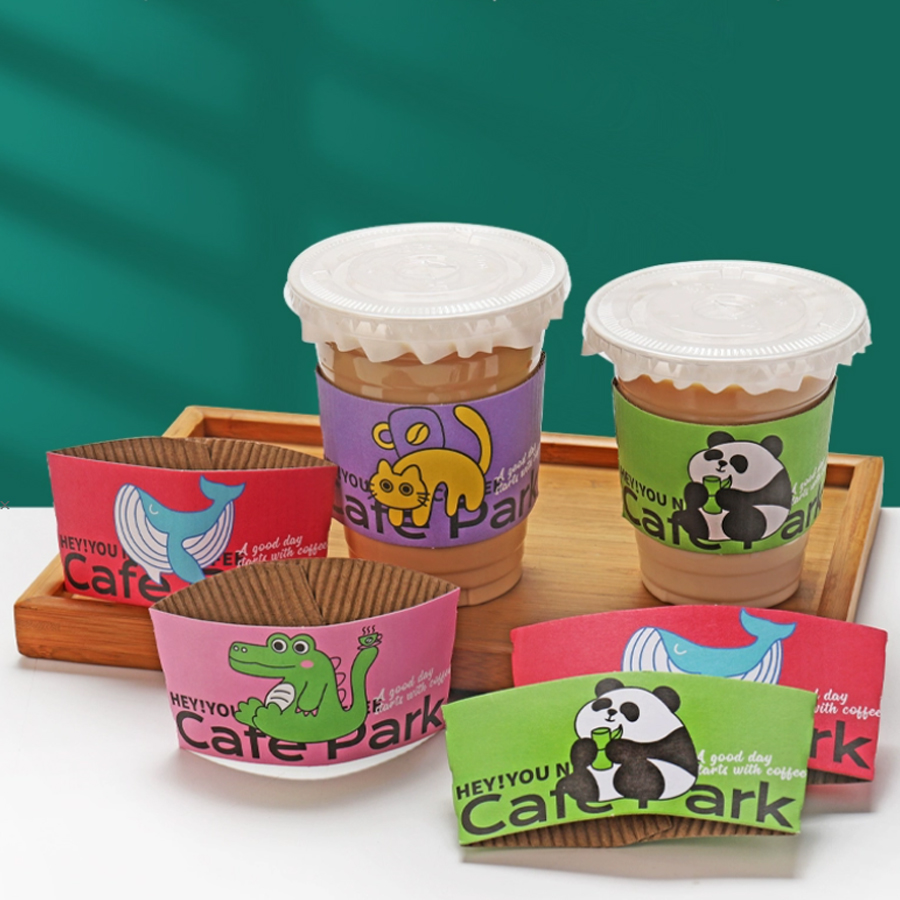 Custom Printed Cup Sleeves Col - Coffee Tea Mugs 评论和价格
