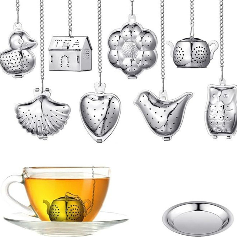 1/2PCS Creative Stainless Stee - Coffee Tea Infuser 评论和价格