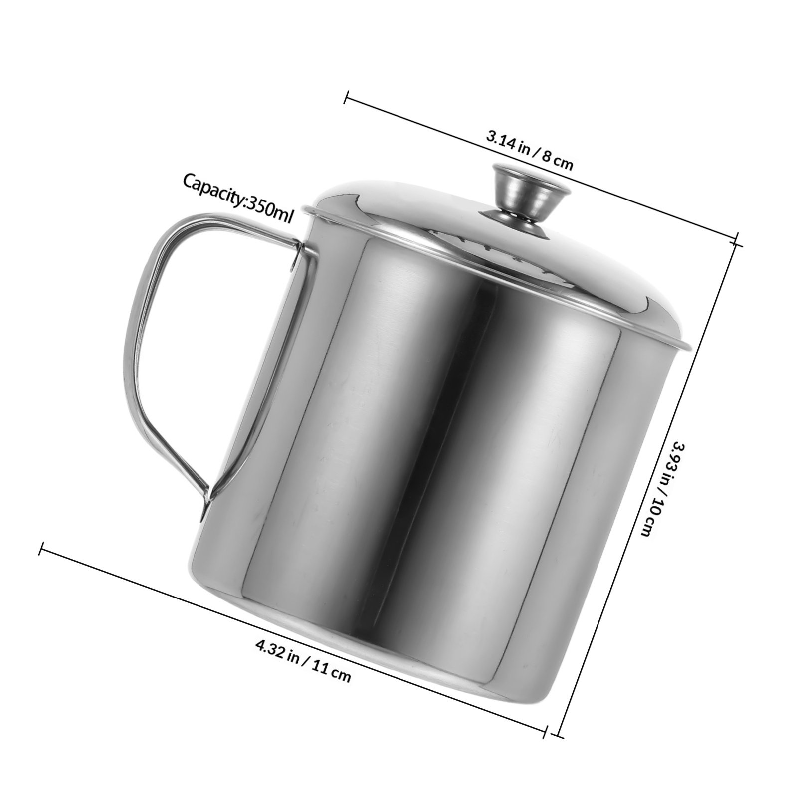 Stainless Steel Kids Water Cup - Coffee Tea Mugs 评论和价格