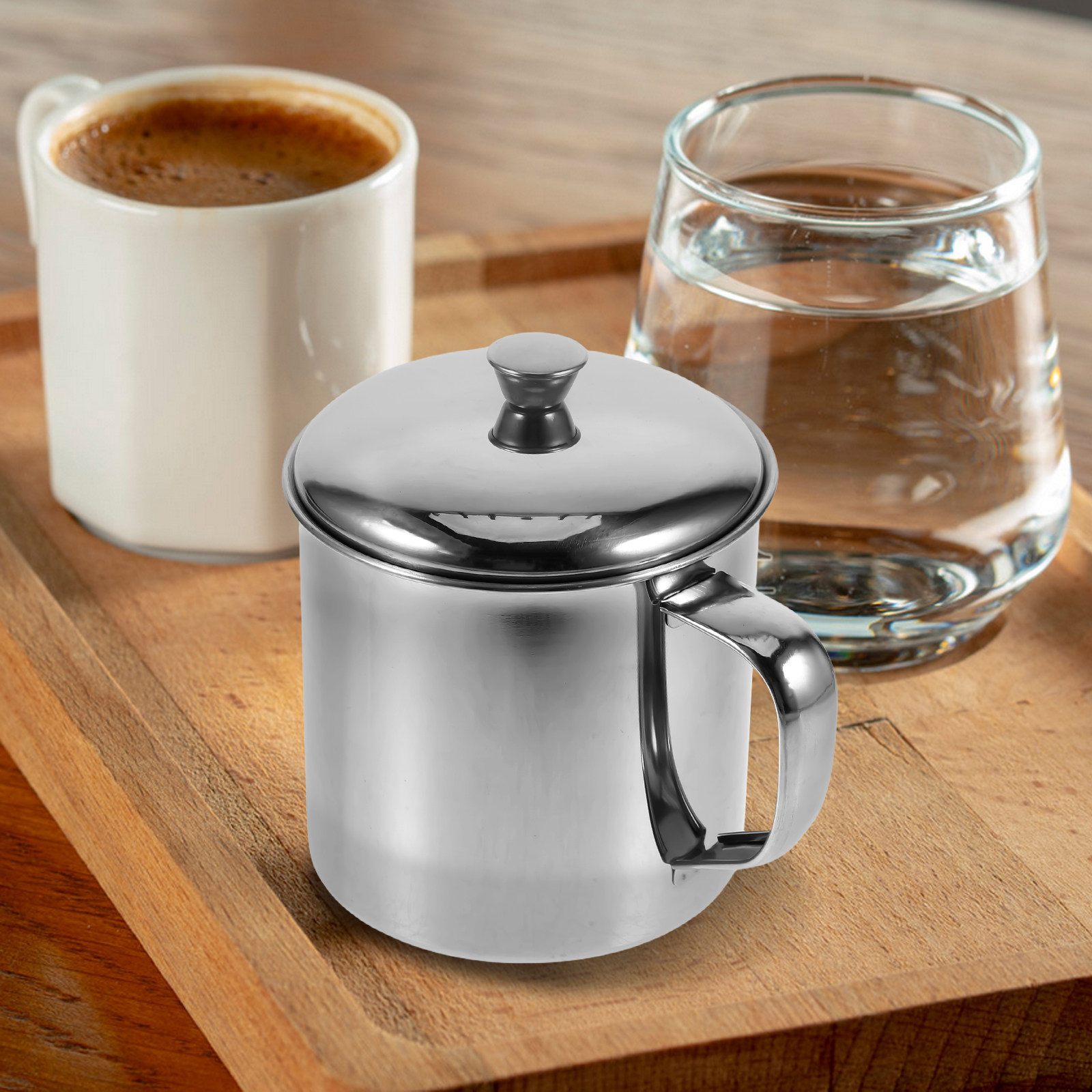 Stainless Steel Kids Water Cup - Coffee Tea Mugs 评论和价格