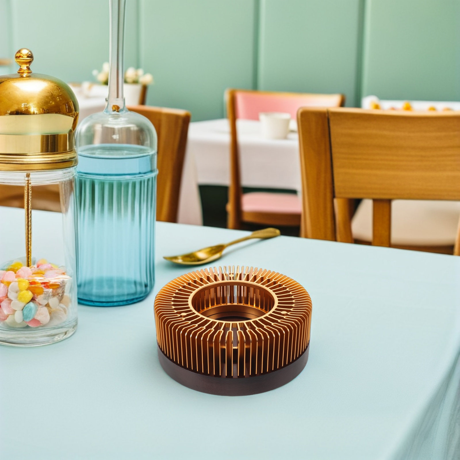Gold Tea Pot Warmer Heater Alu - Coffee Tea Home 评论和价格