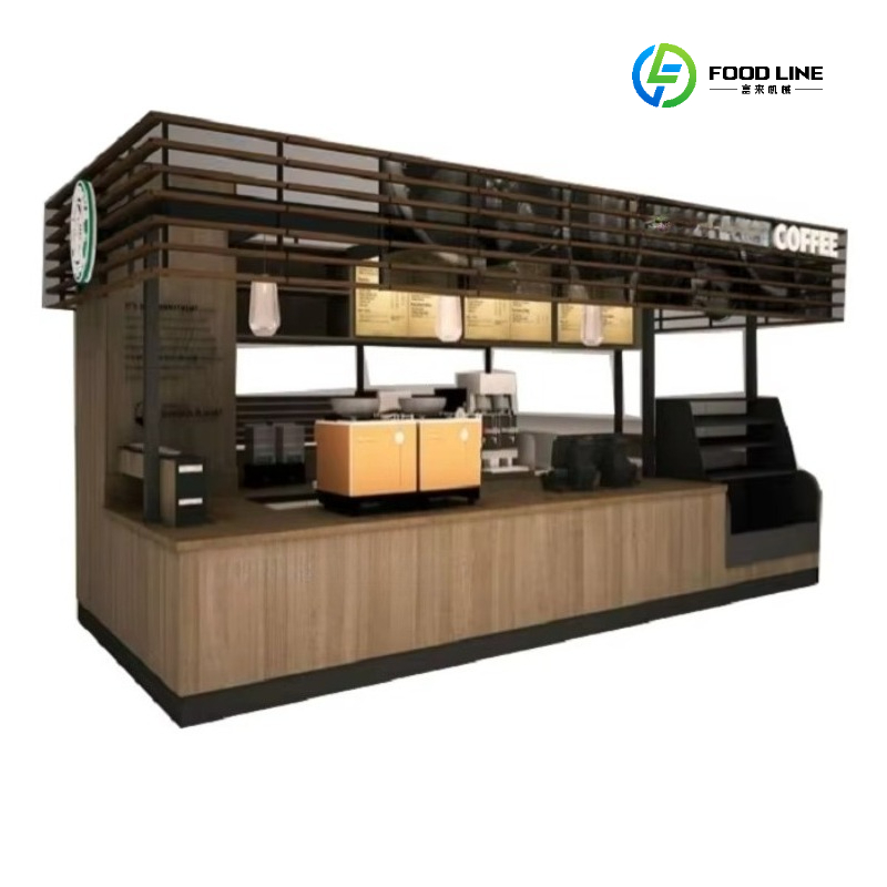 Hot Sale FL Customized Bespoke - Coffee Tea Kiosk 评论和价格