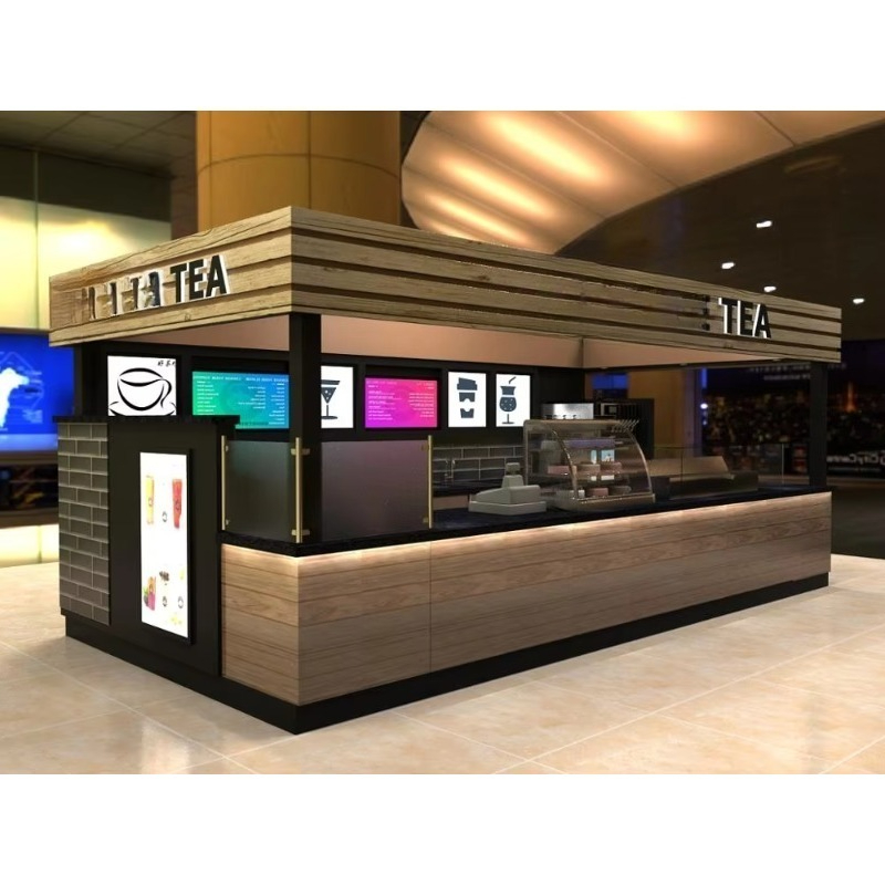 Hot Sale FL Customized Bespoke - Coffee Tea Kiosk 评论和价格