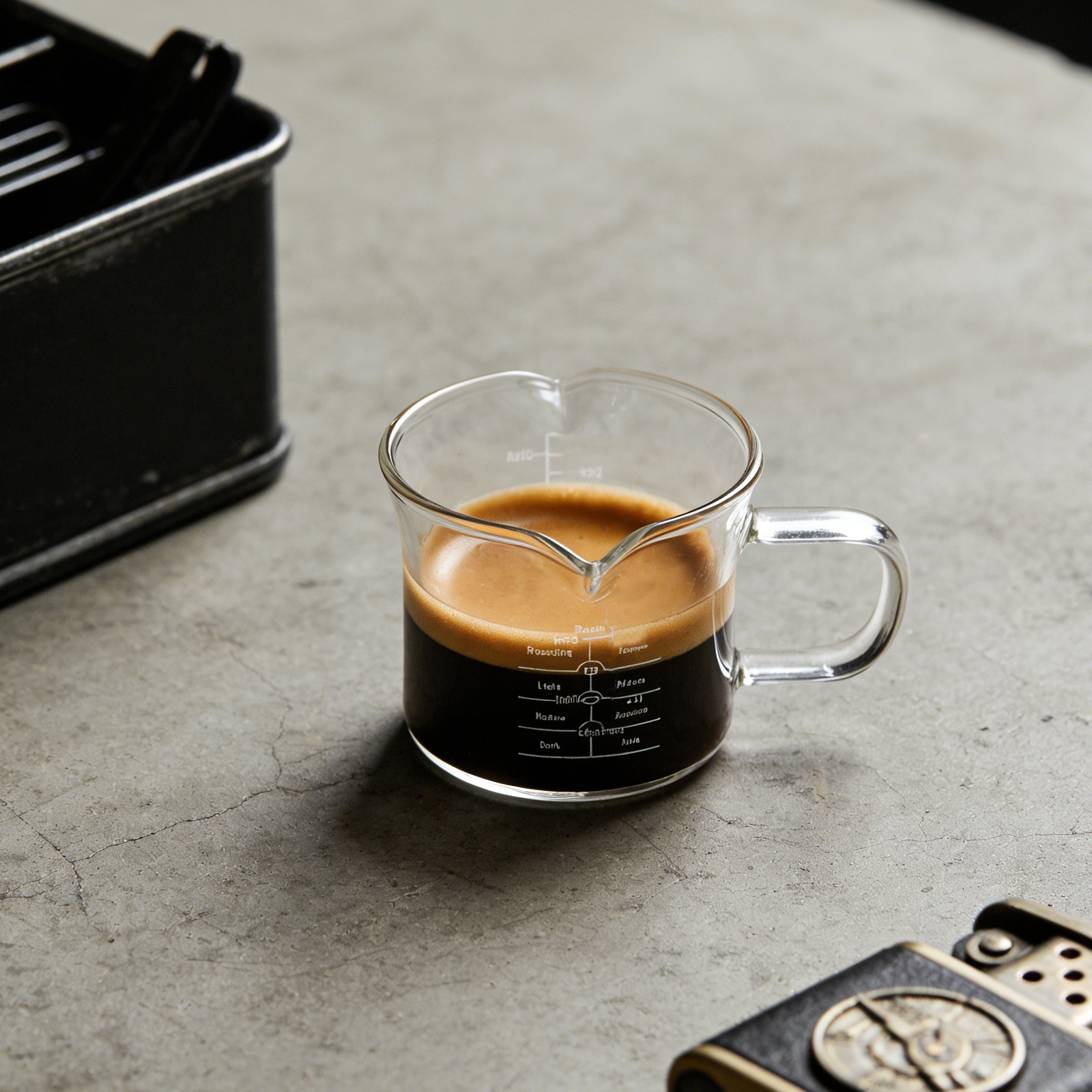 Double Spout Glass Measuring C - Coffee Tea Cups 评论和价格
