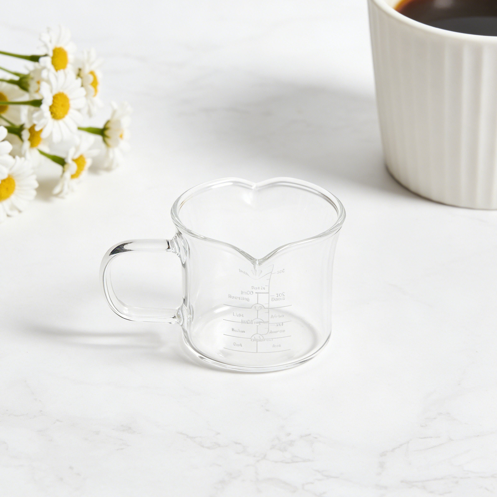 Double Spout Glass Measuring C - Coffee Tea Cups 评论和价格