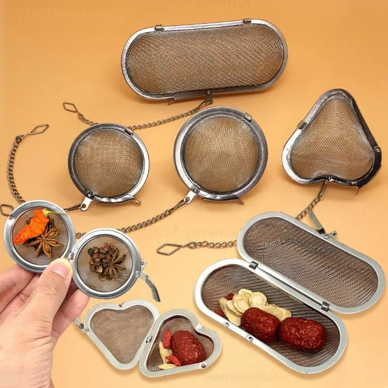 Stainless Steel Oval Heart Sph - Coffee Tea Infuser 评论和价格