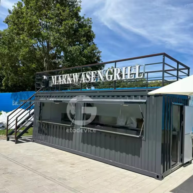 Low Cost Recyclable Steel Cont - Coffee Tea Kiosk 评论和价格