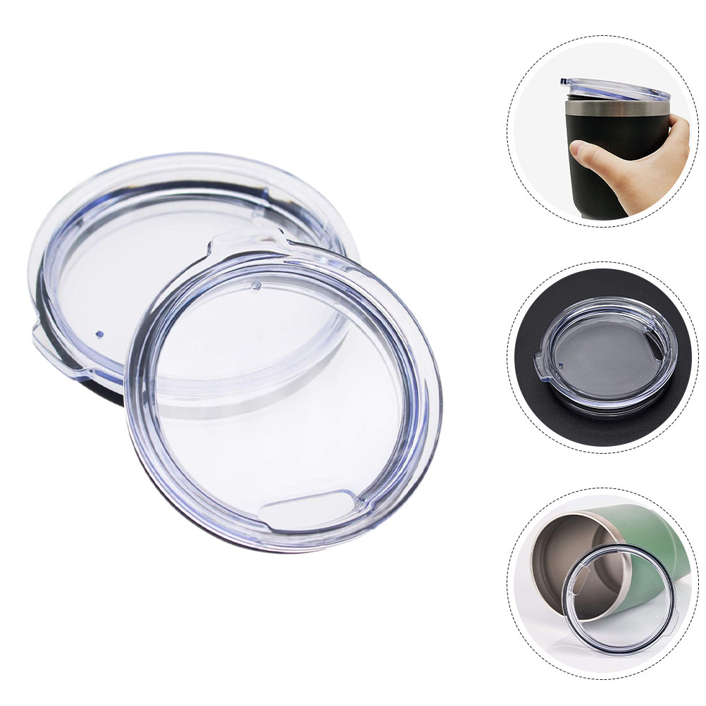 2Pcs Leak-Proof Tumbler Lids T - Coffee Tea Replacement 评论和价格