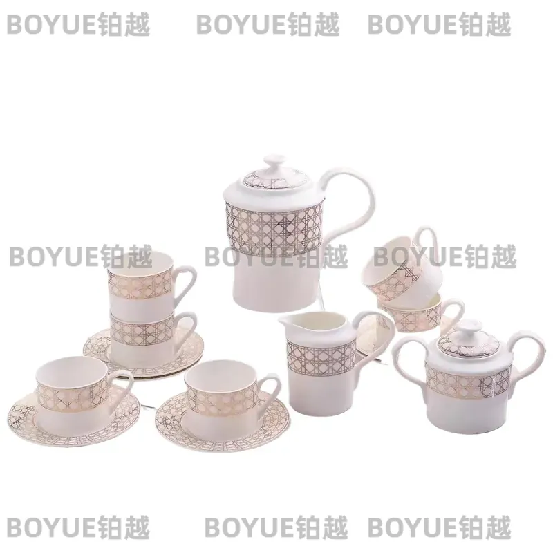 Luxury Bone China Coffee Cup S - Coffee Tea Gift Set 评论和价格